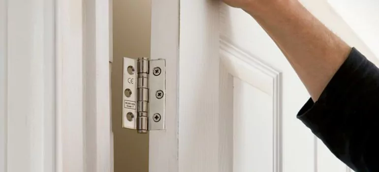 Bathroom Stall Door Hinge Repair in Safety Harbor, FL